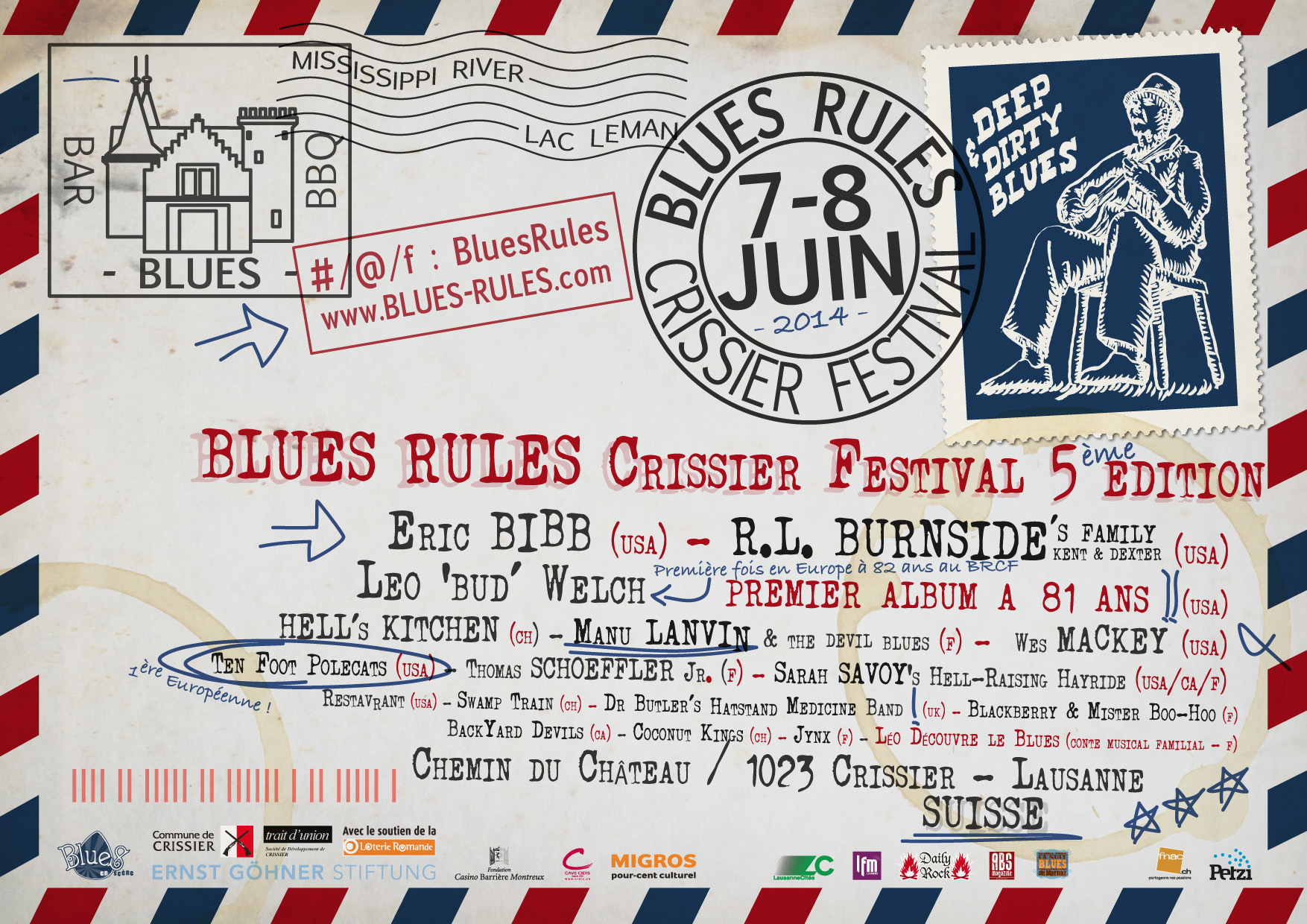 Blues Rules Crissier Festival 2014