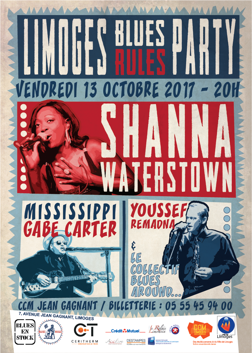 Limoges Blues Rules Party 2018