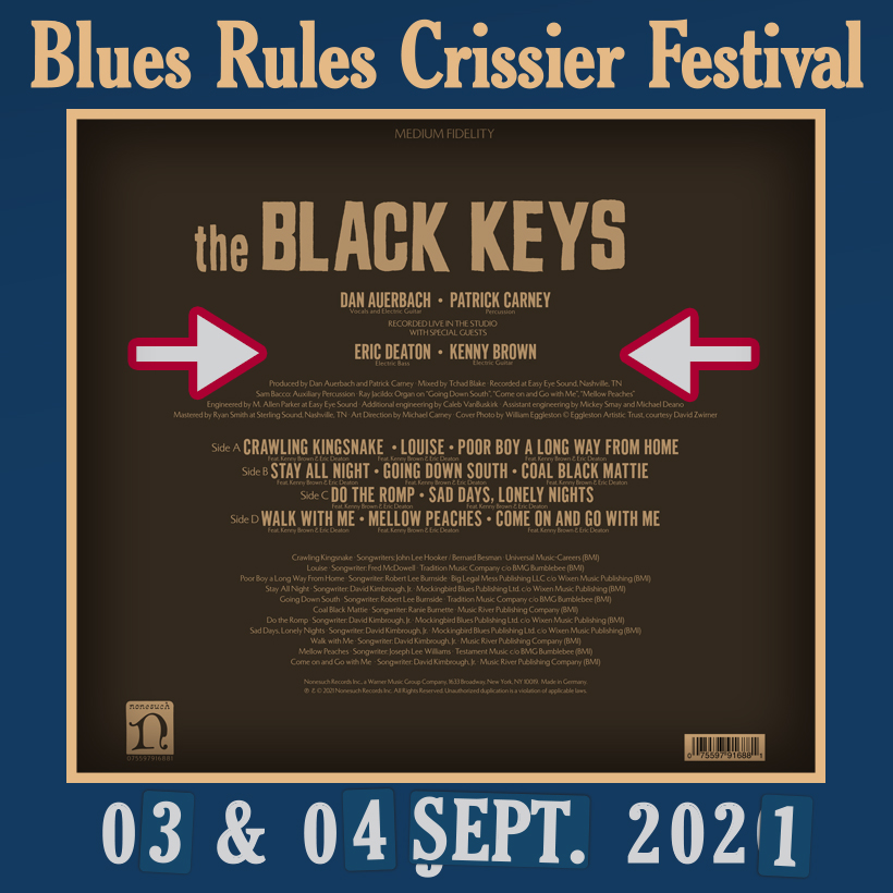 The Black Keys Delta Kream Deaton Brown