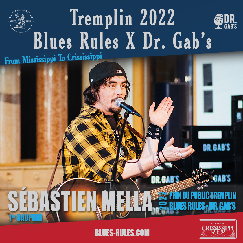 Tremplin 2022 Blues Rules Crissier Festival dr gab's Mella