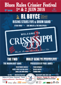 Affiche Blues Rules Crissier Festival 2018