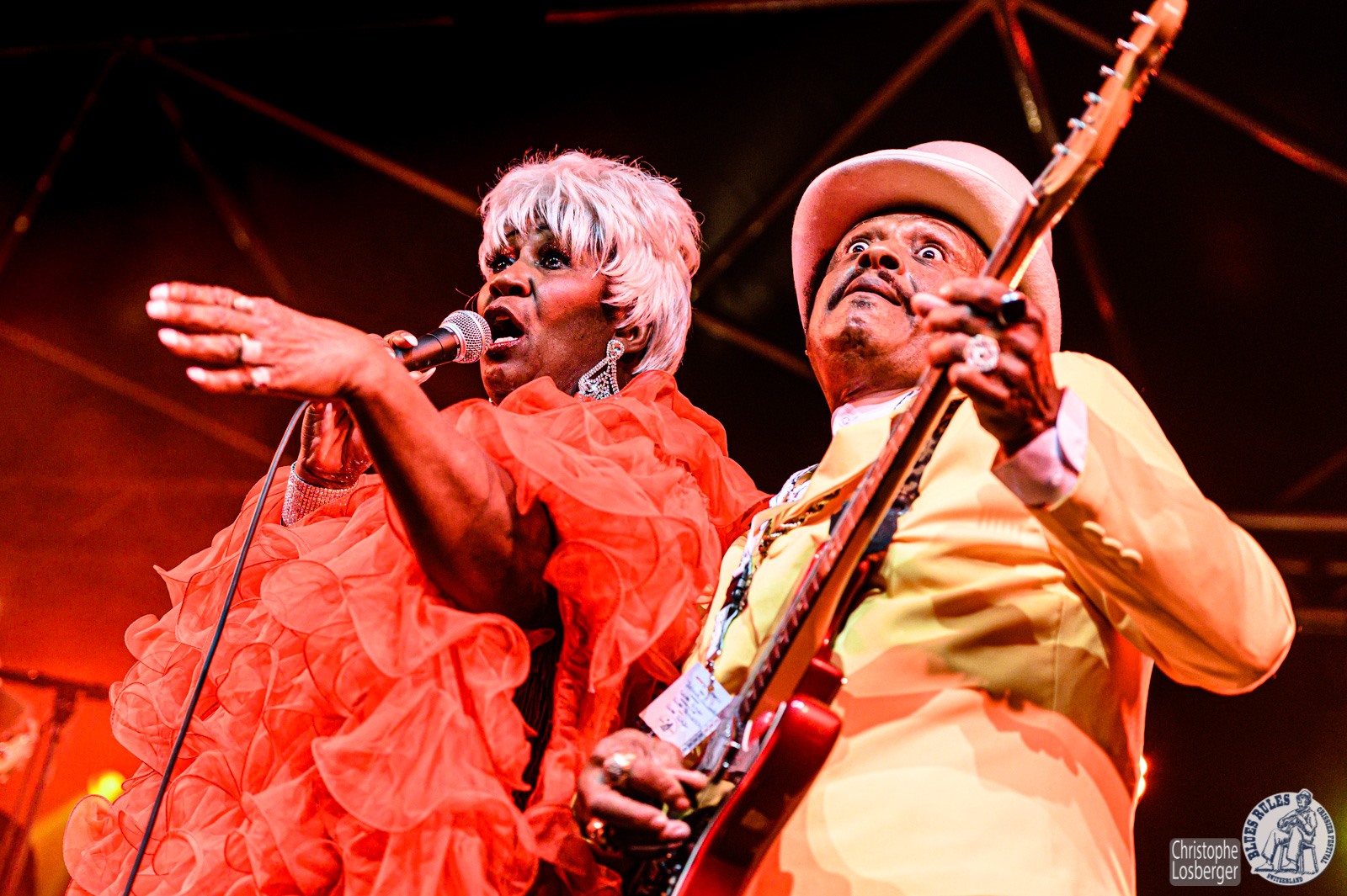 johnie b & queen iretta sanders blues band revue blues rules 2019