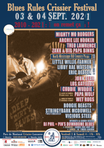 affiche Blues Rules 2021