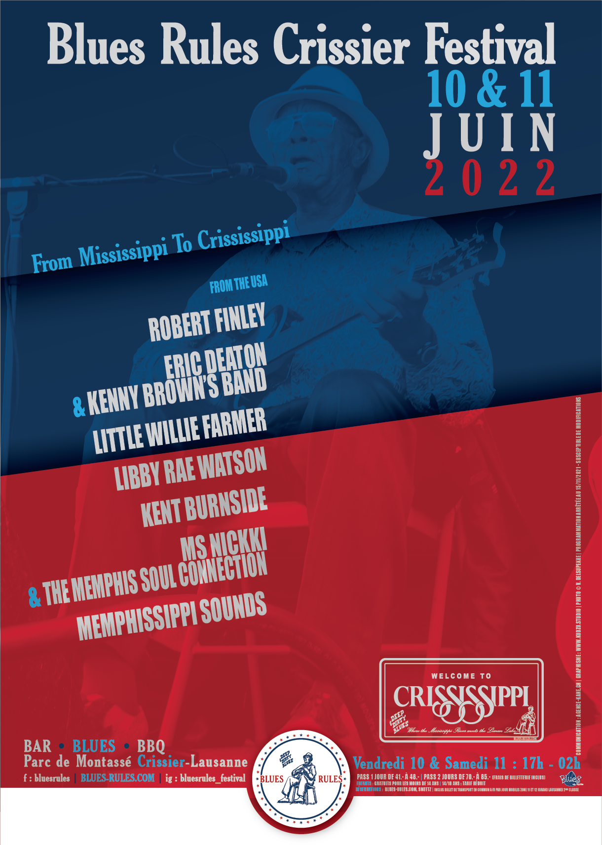 affiche2022USA01 ⋆ Blues Rules