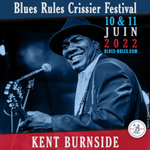 Kent Burnside Blues Rules Crissier Festival 2022
