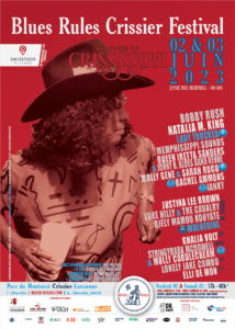 Affiche Blues Rules Crissier Festival 2023