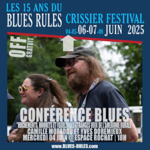 Blues Rules 2025 OFF camille ratel conference