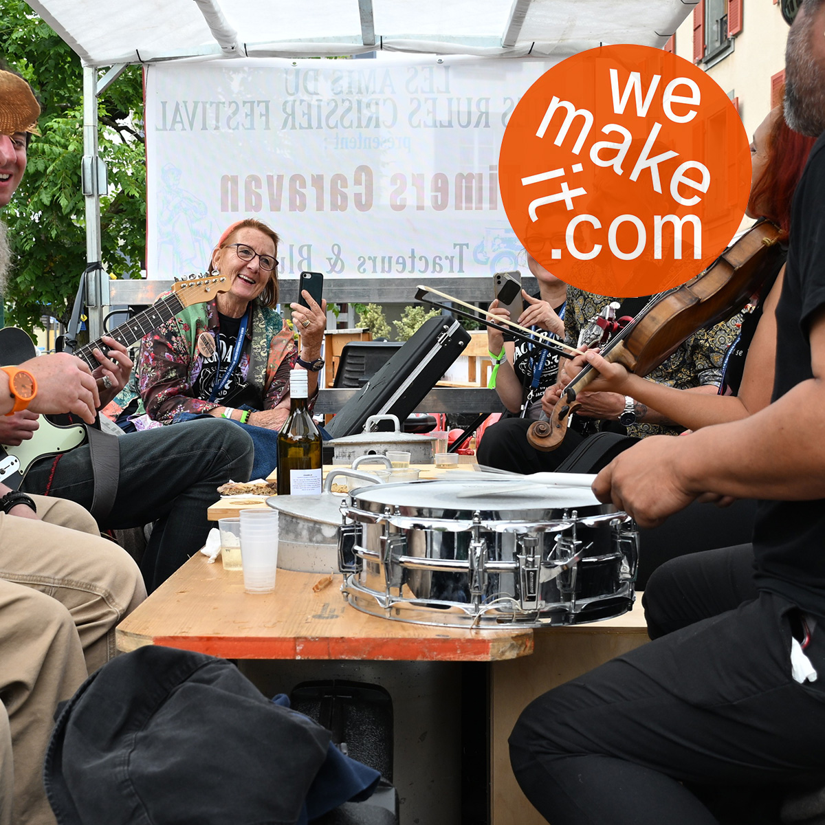 Place dans la parade blues rules