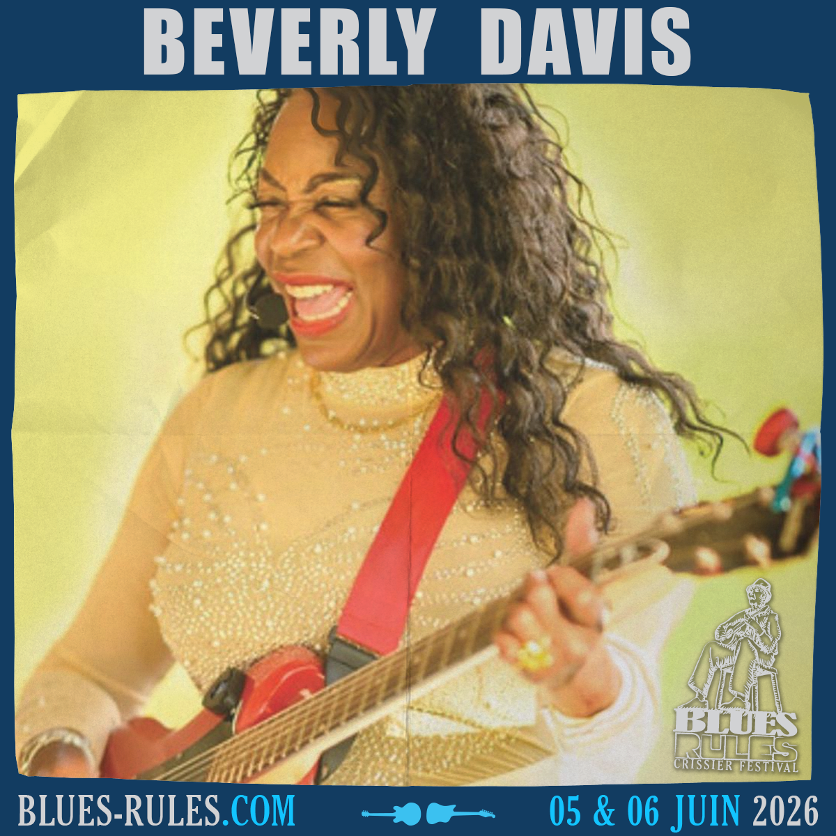 Beverly Davies Blues Rules 2026