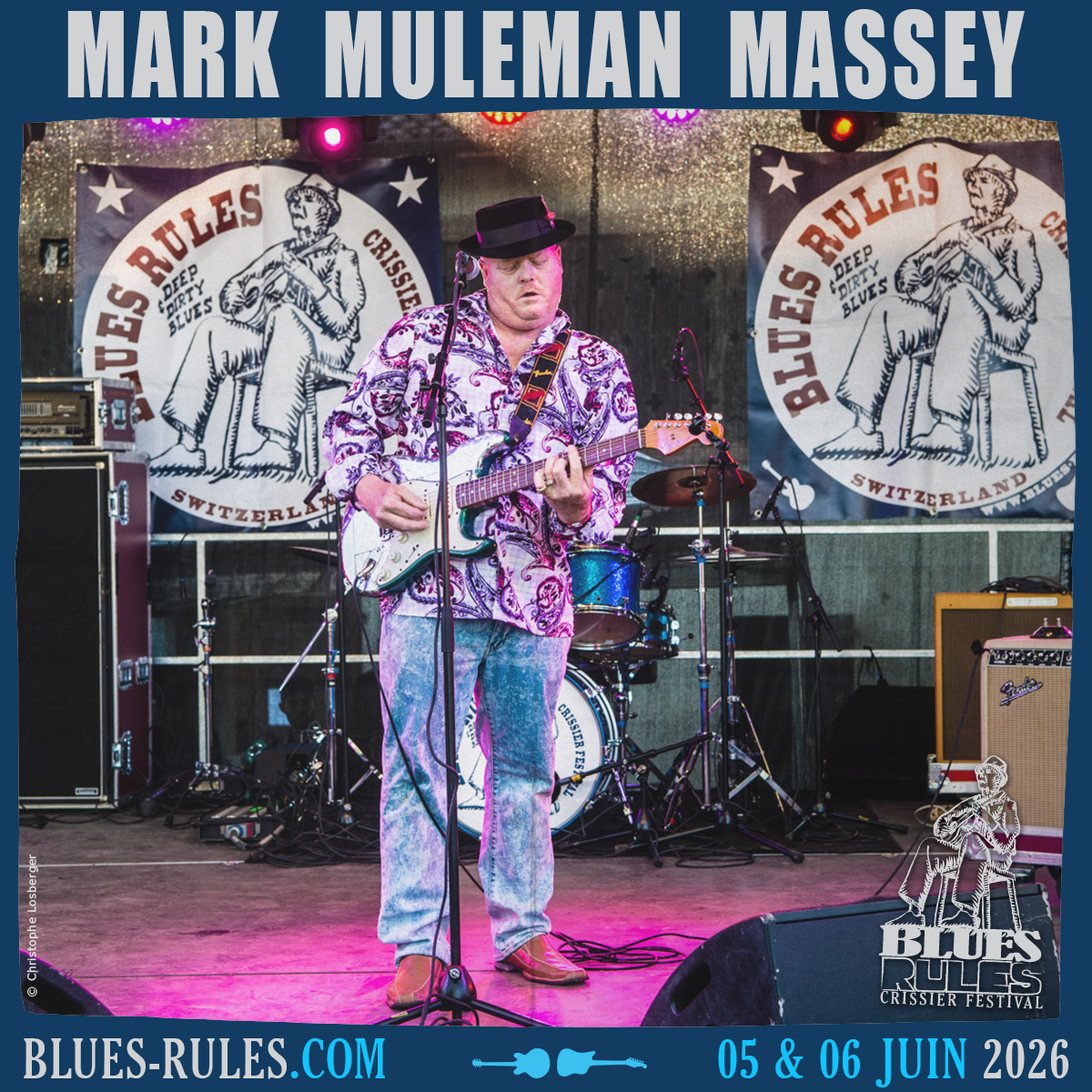 Mark Muleman Massey Blues Rules 2026
