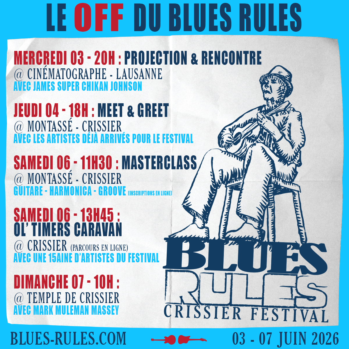 OFF Blues Rules 2026