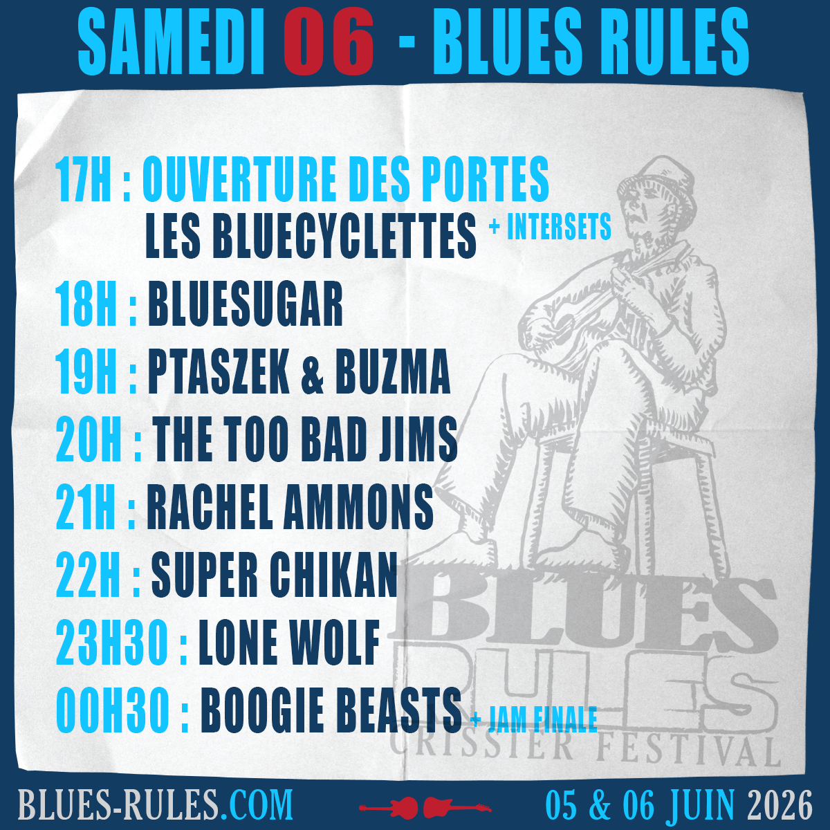 Samedi 06 Juin Blues Rules 2026